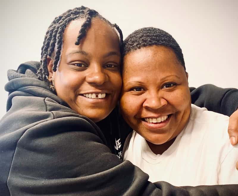 Charlene and Alyese