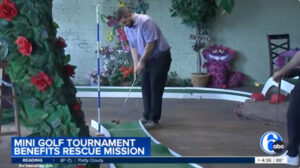 ABC coverage of golf event