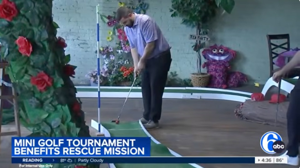 ABC coverage of golf event
